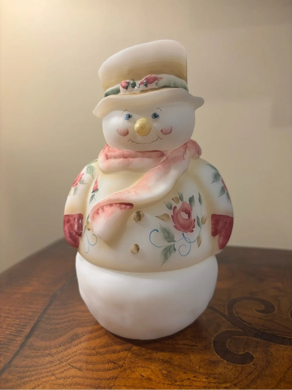 Fenton Snowman Fairy Light